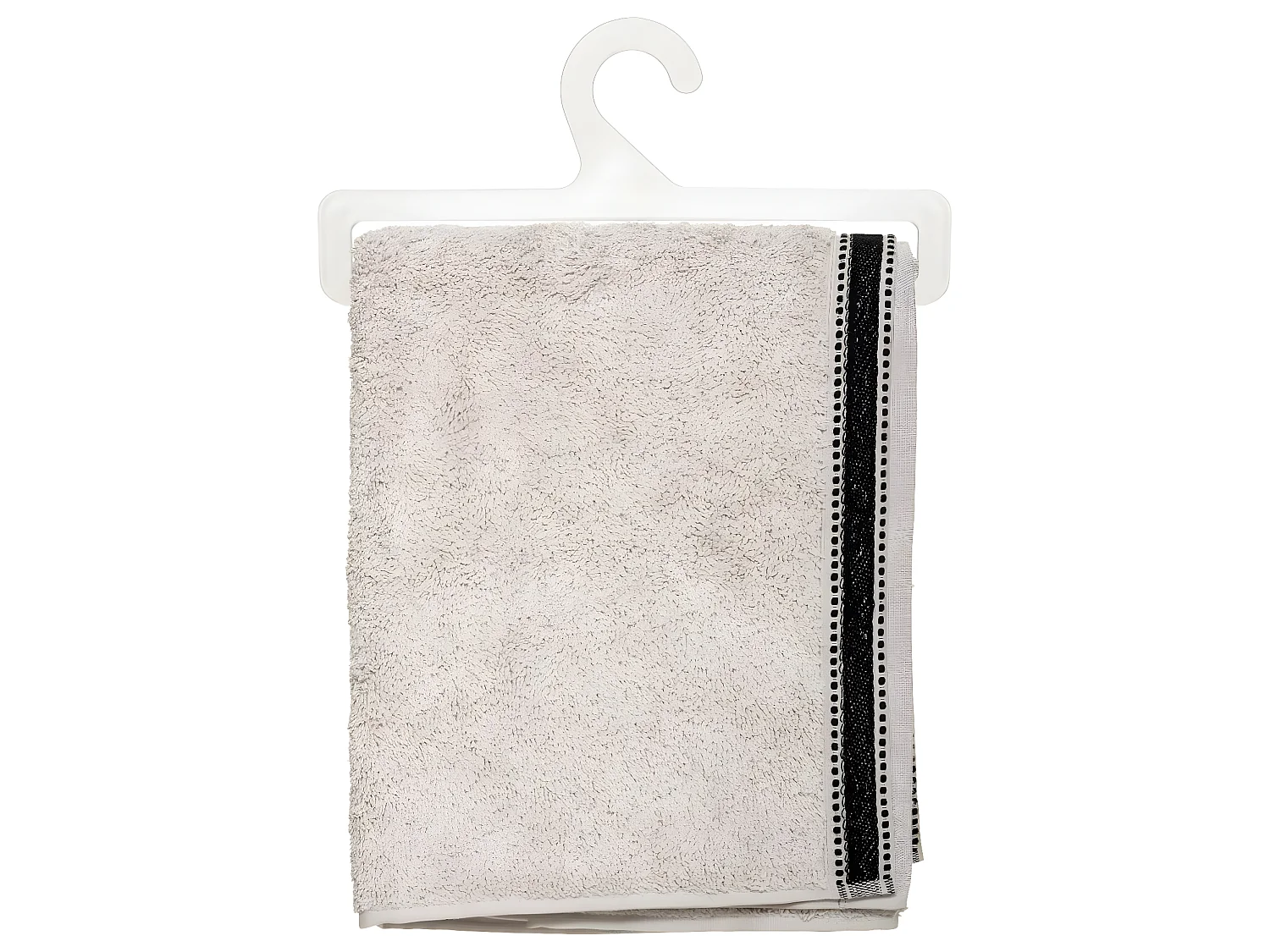 Drap de bain en Coton Beige Lin tissu éponge 70 x 130 cm