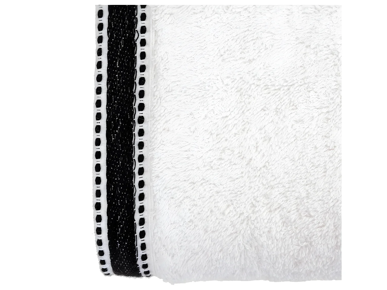 Toalha de banho em algodão branco 70x130 cm Joia 550 - Macio & Agradável