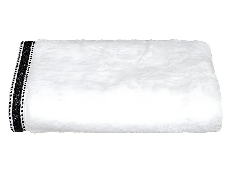 Ręcznik kąpielowy z białego bawełny 70x130 cm Joia 550 - Miękki i Przyjemny