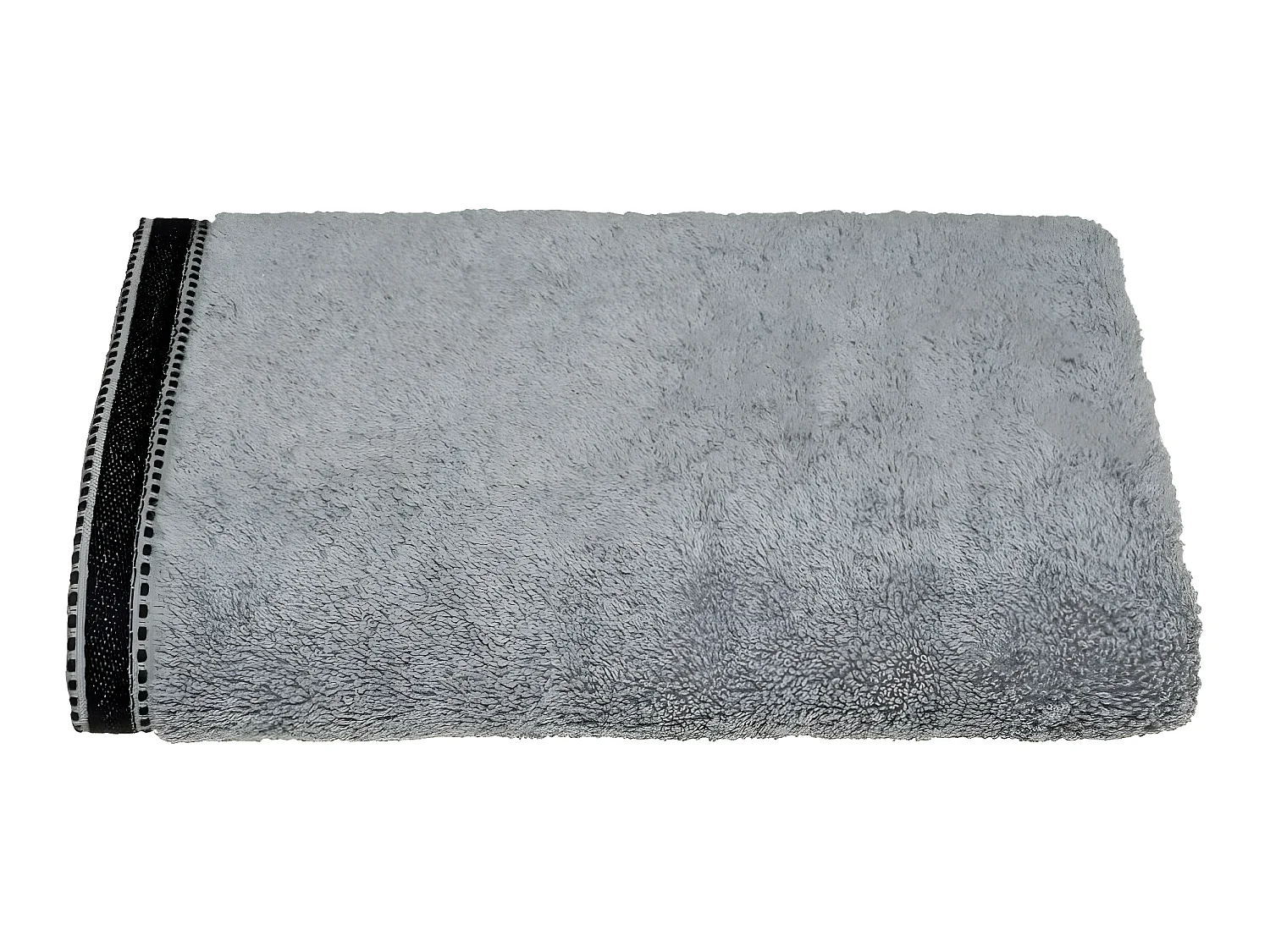 Badetuch aus Dunkelgrauer Baumwolle 70x130 cm - Weich & Angenehm