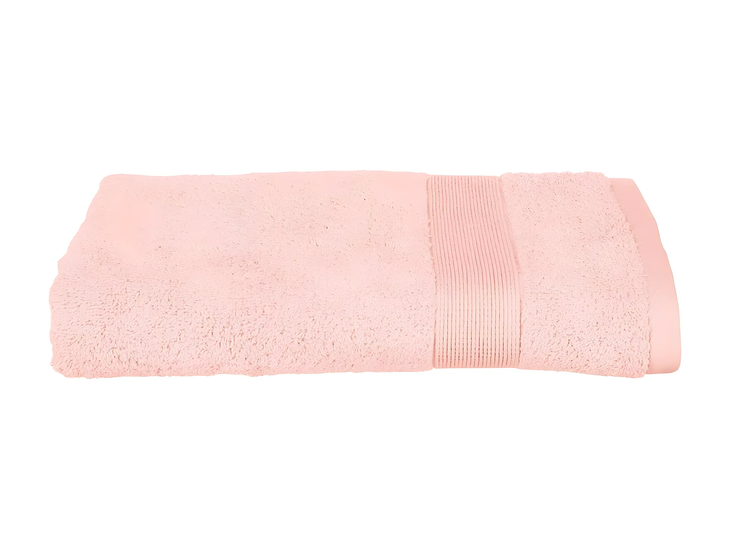 Drap de bain en Coton Rose tissu éponge 70 x 130 cm