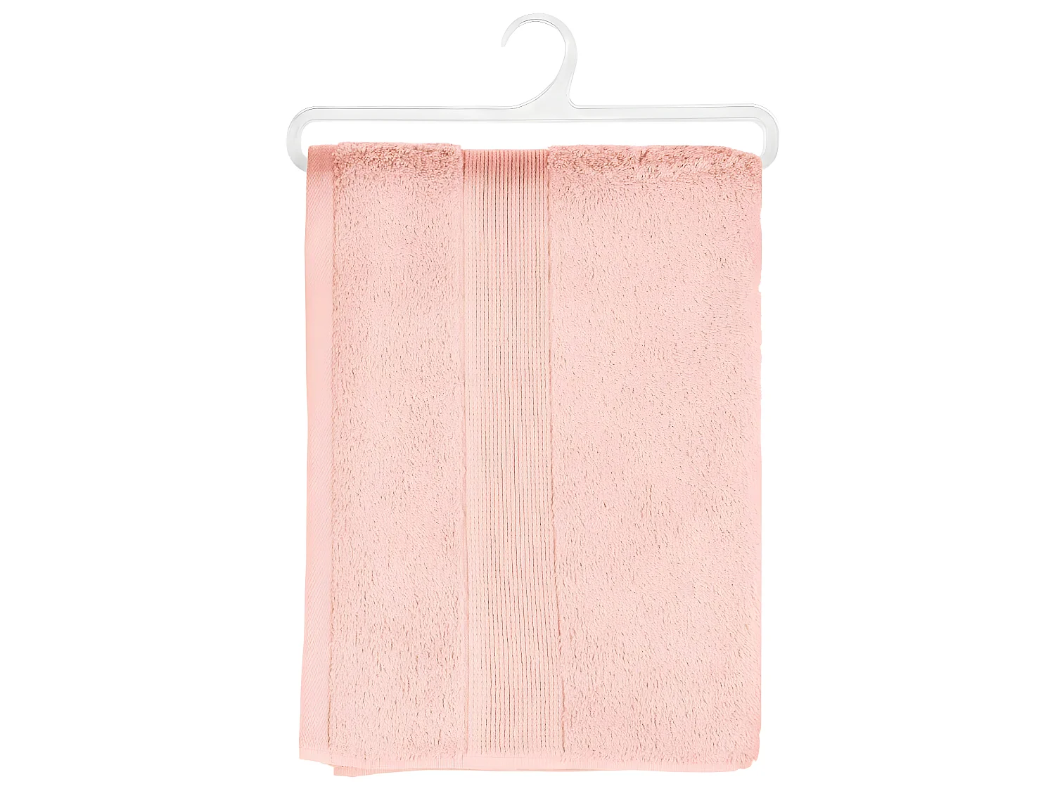 Drap de bain en Coton Rose tissu éponge 70 x 130 cm