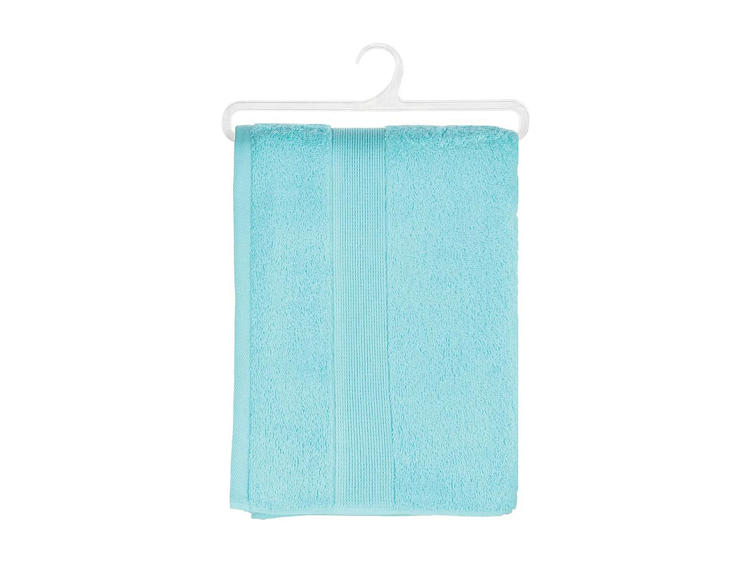 Drap de bain en Coton Bleu aqua tissu éponge 70 x 130 cm