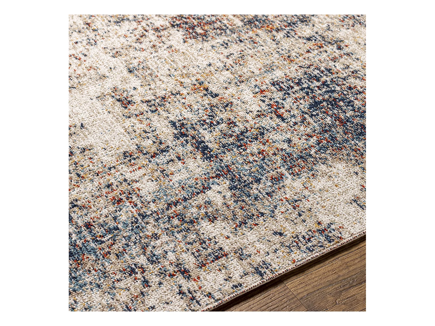 Tapis d'Extérieur/Intérieur - Bleu/Gris - 80x220cm - LEILA