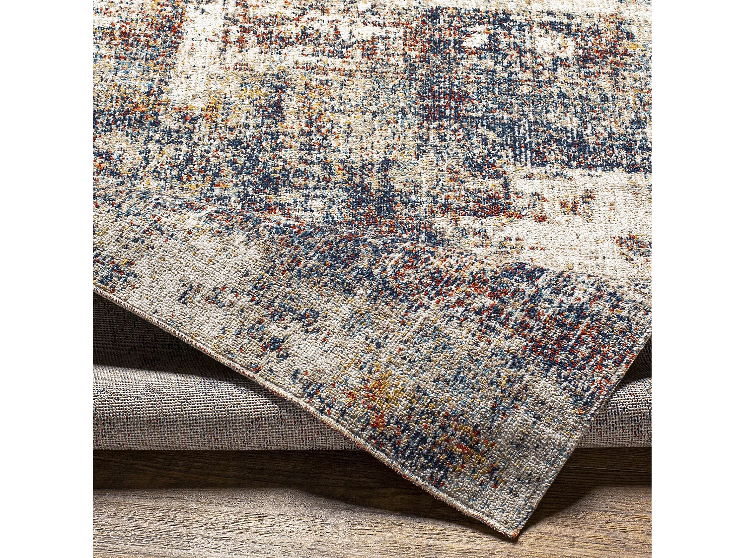 In-/Outdoor-Teppich - Blau/Grau - 120x170cm - LEILA