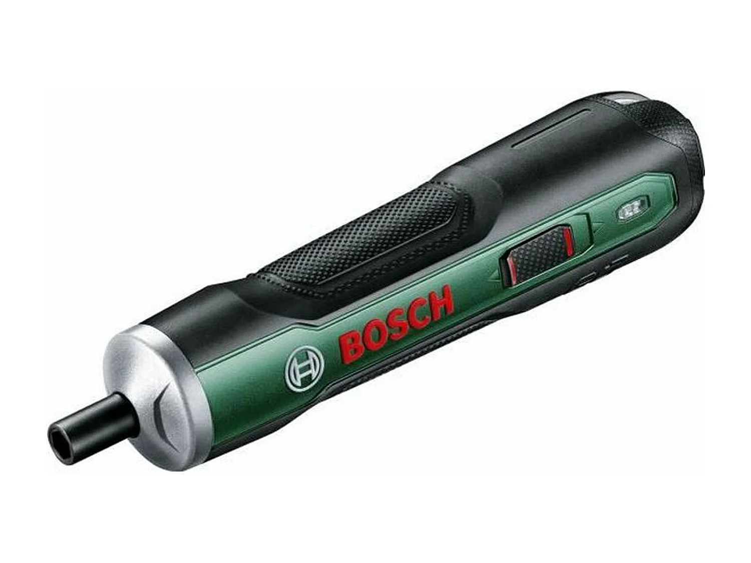 Ergonomischer Akkuschrauber von Bosch – PushDrive 3,6 V 1,5 Ah, MicroUSBAufladung, 32 Bit