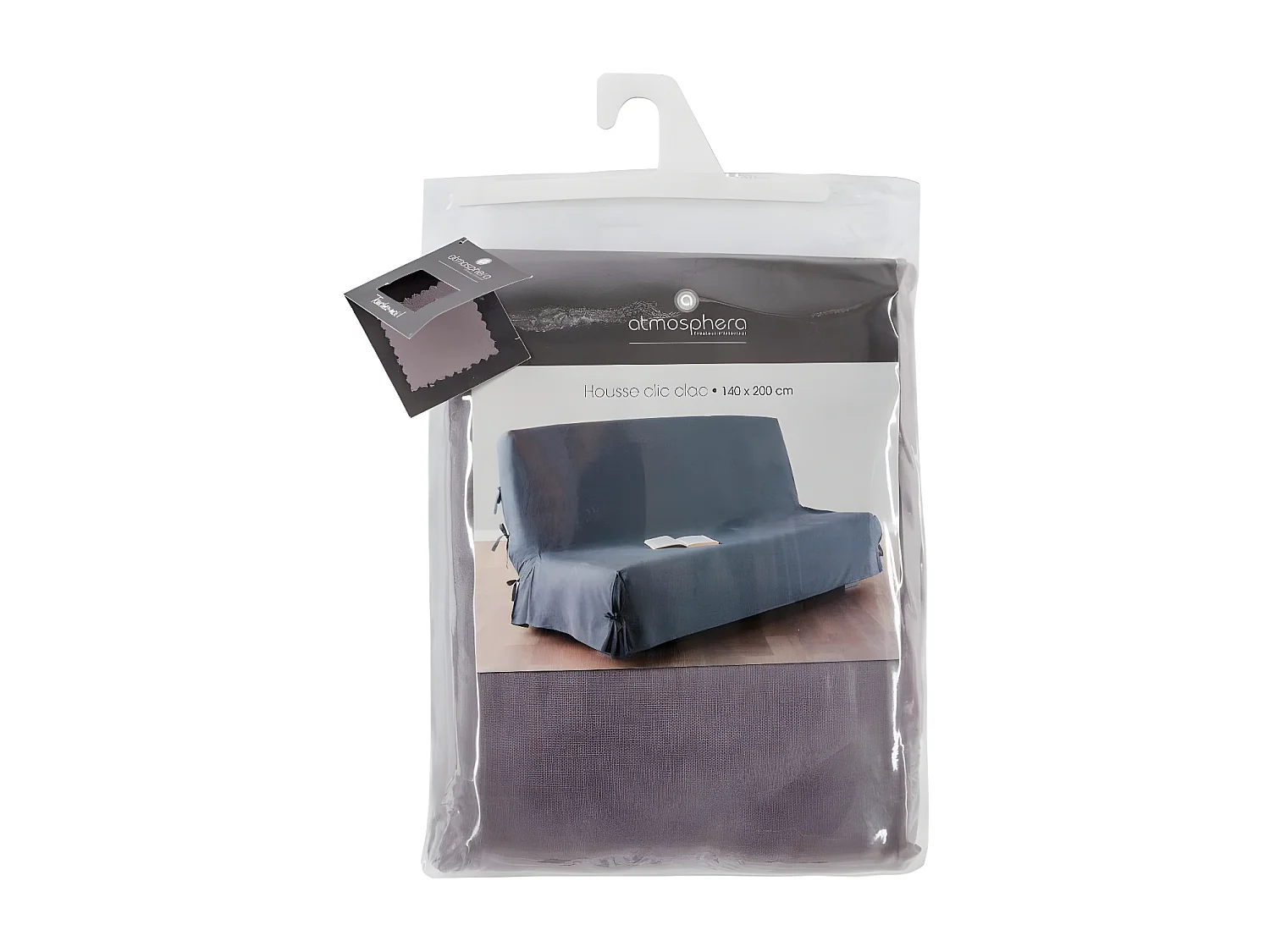 Housse de clic clac Gris clair  140 x 200 cm