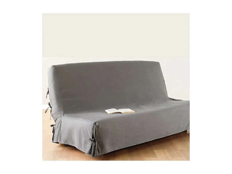 Housse de clic clac Gris clair  140 x 200 cm