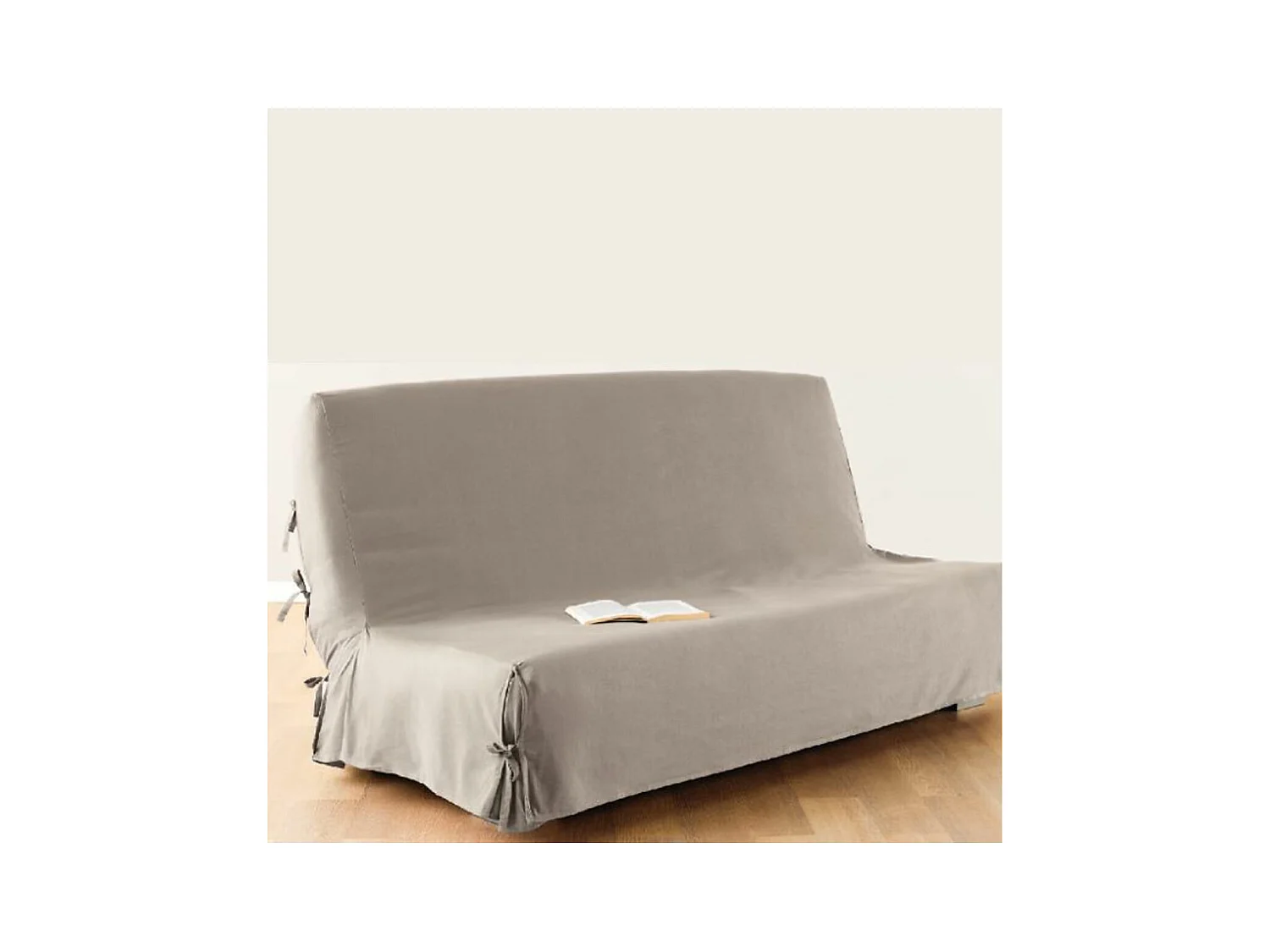 Housse de clic clac Beige Lin 140 x 200 cm