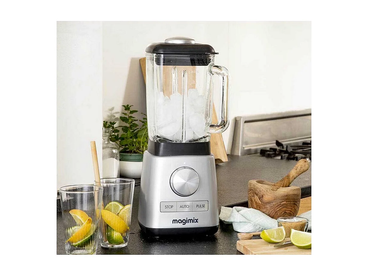 Blender Power 3 chrome mat 1,2 L