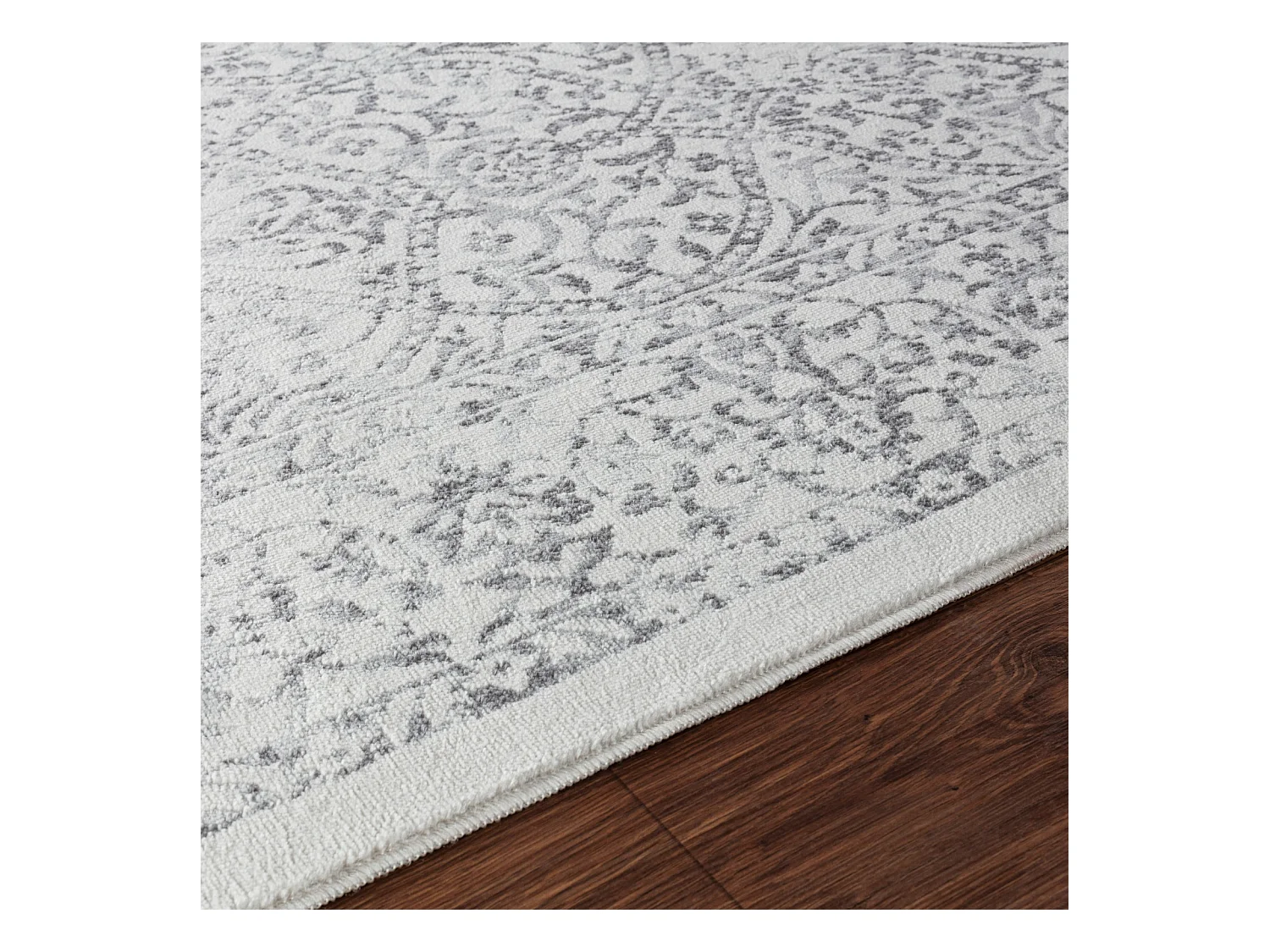 Vintage Oosters Tapijt - Grijs/Ivoor - 200x275cm - HAZEL