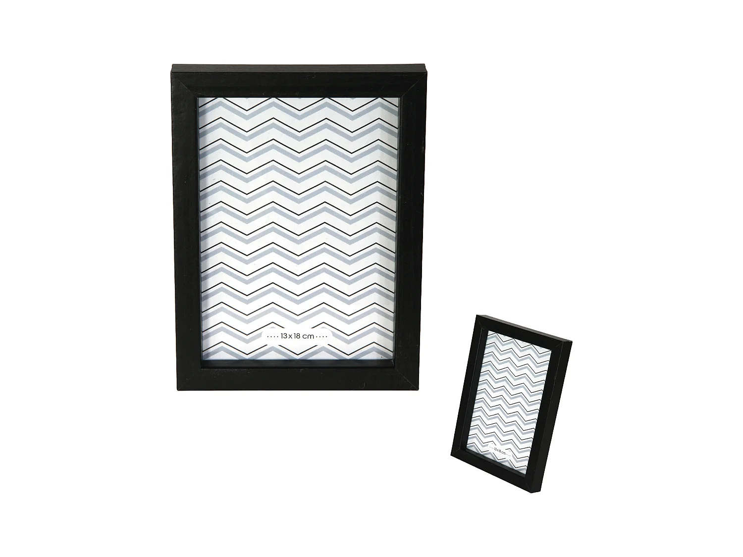 Cadre Photo X8 Noir, Blanc, Marron