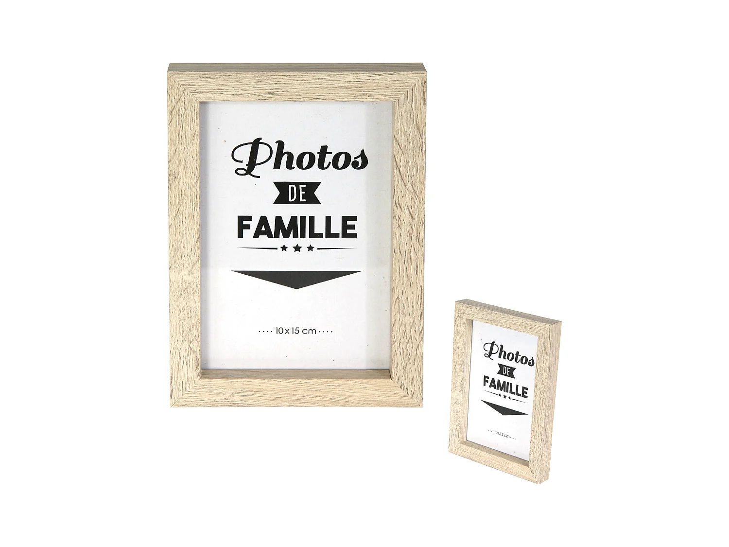 Cadre Photo X8 Noir, Blanc, Marron