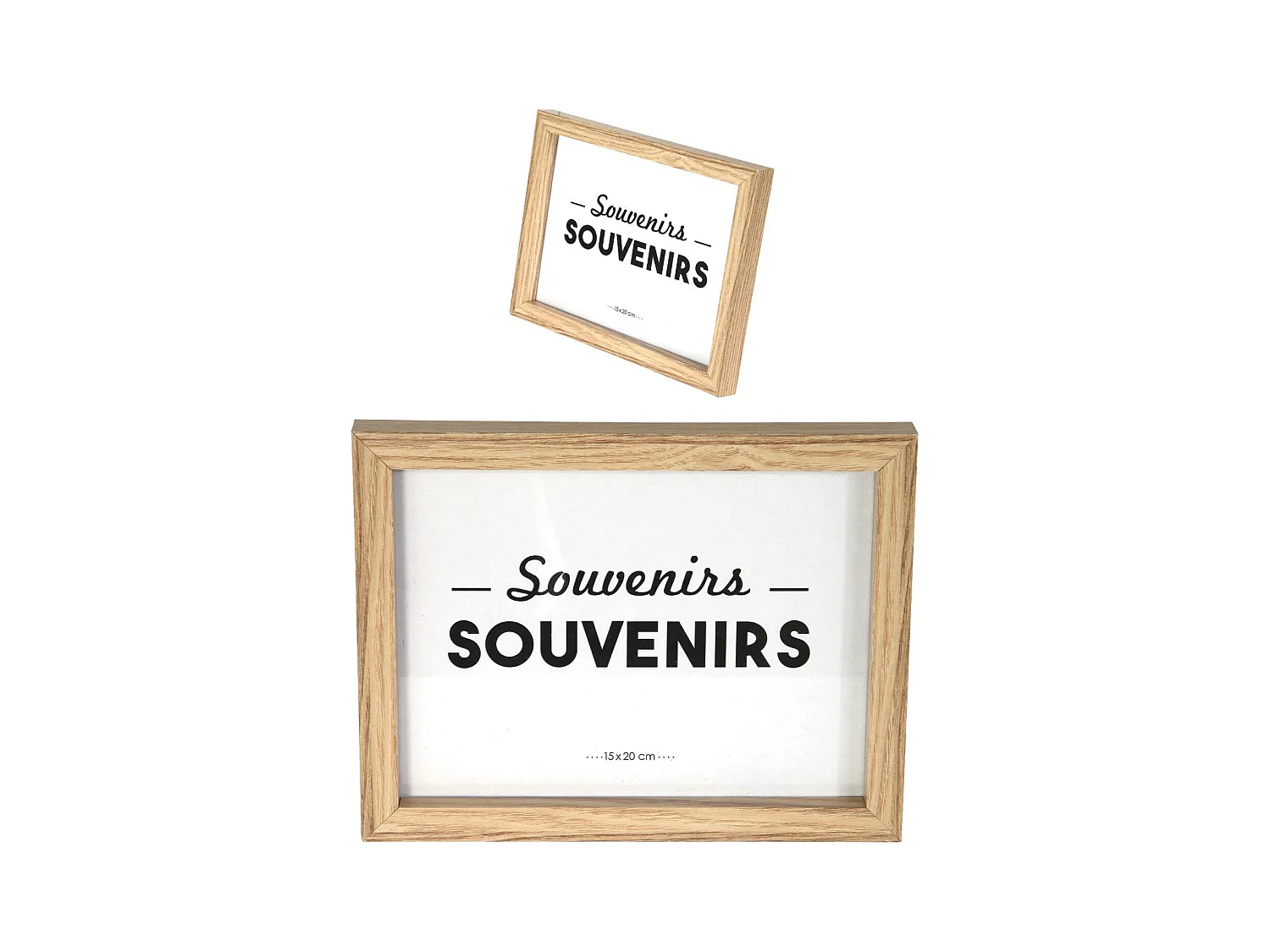 Cadre Photo X8 Noir, Blanc, Marron