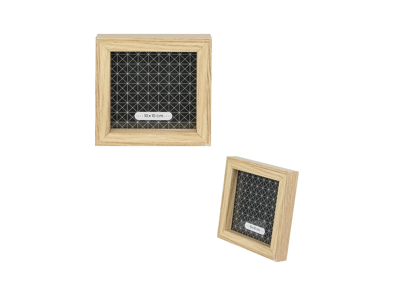 Cadre Photo X8 Noir, Blanc, Marron