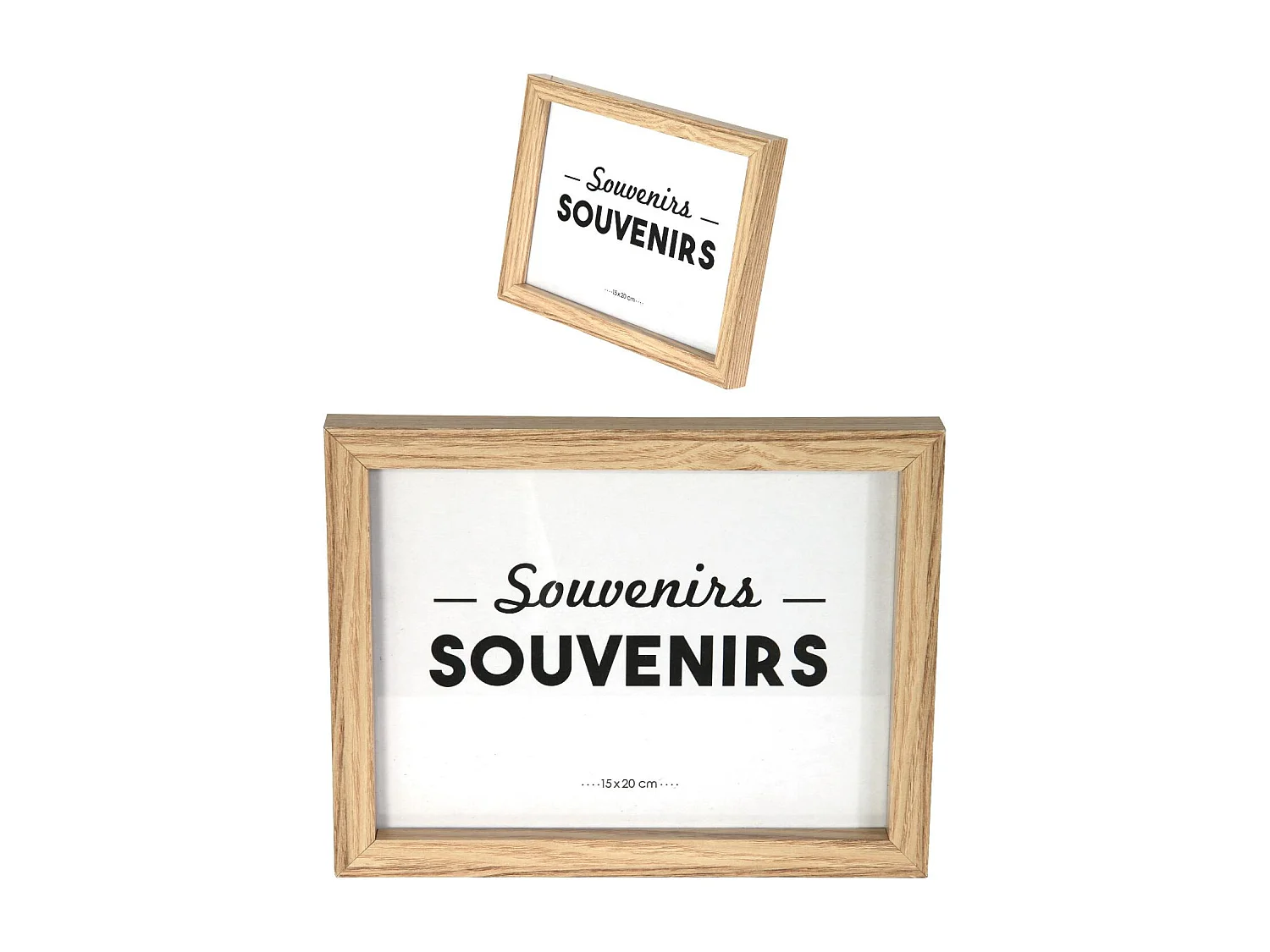 Fotorahmen aus Holz "La vie en famille" (8-stück)