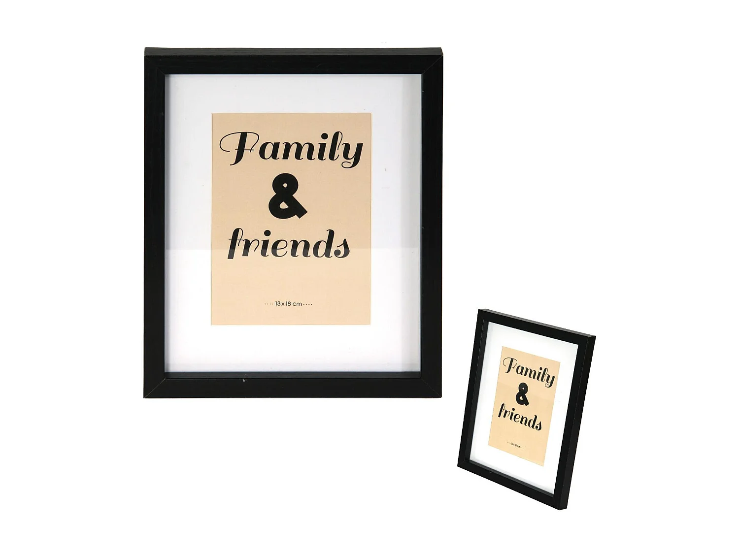 Fotorahmen aus Holz "La vie en famille" (8-stück)