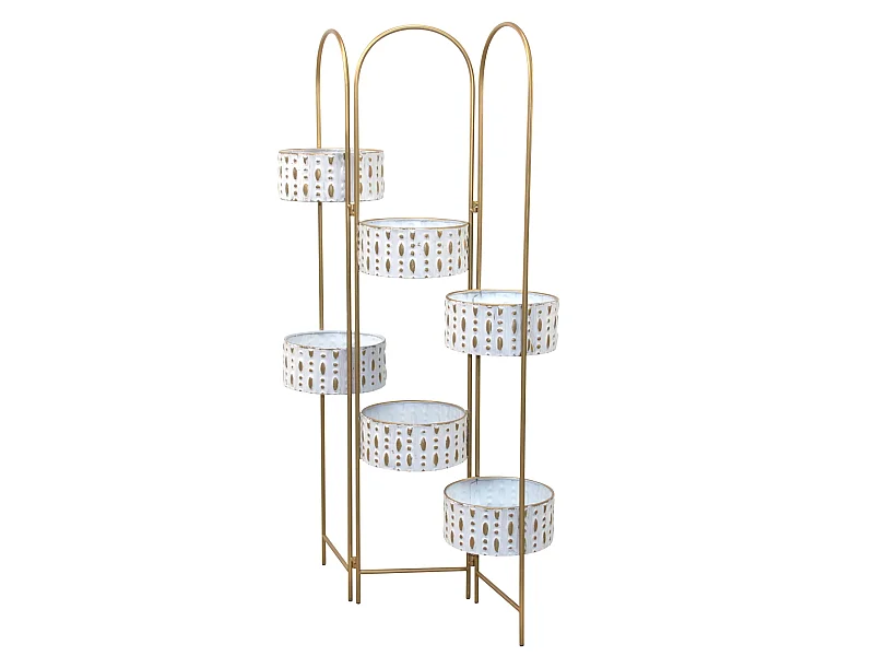 Jardinières cloison fleurie porte-fleurs 71 x 21 x 116 cm ETA05028