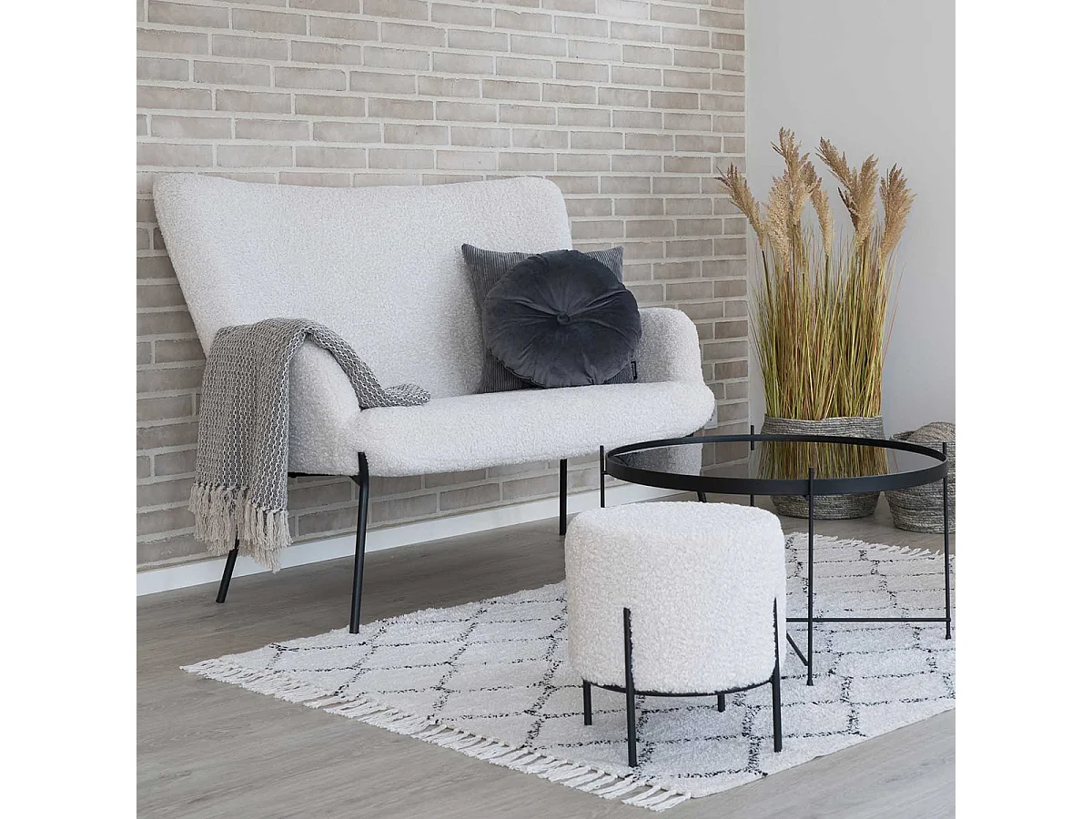 CERIA - Sorgho Décoratif Artificiel Hauteur 110cm