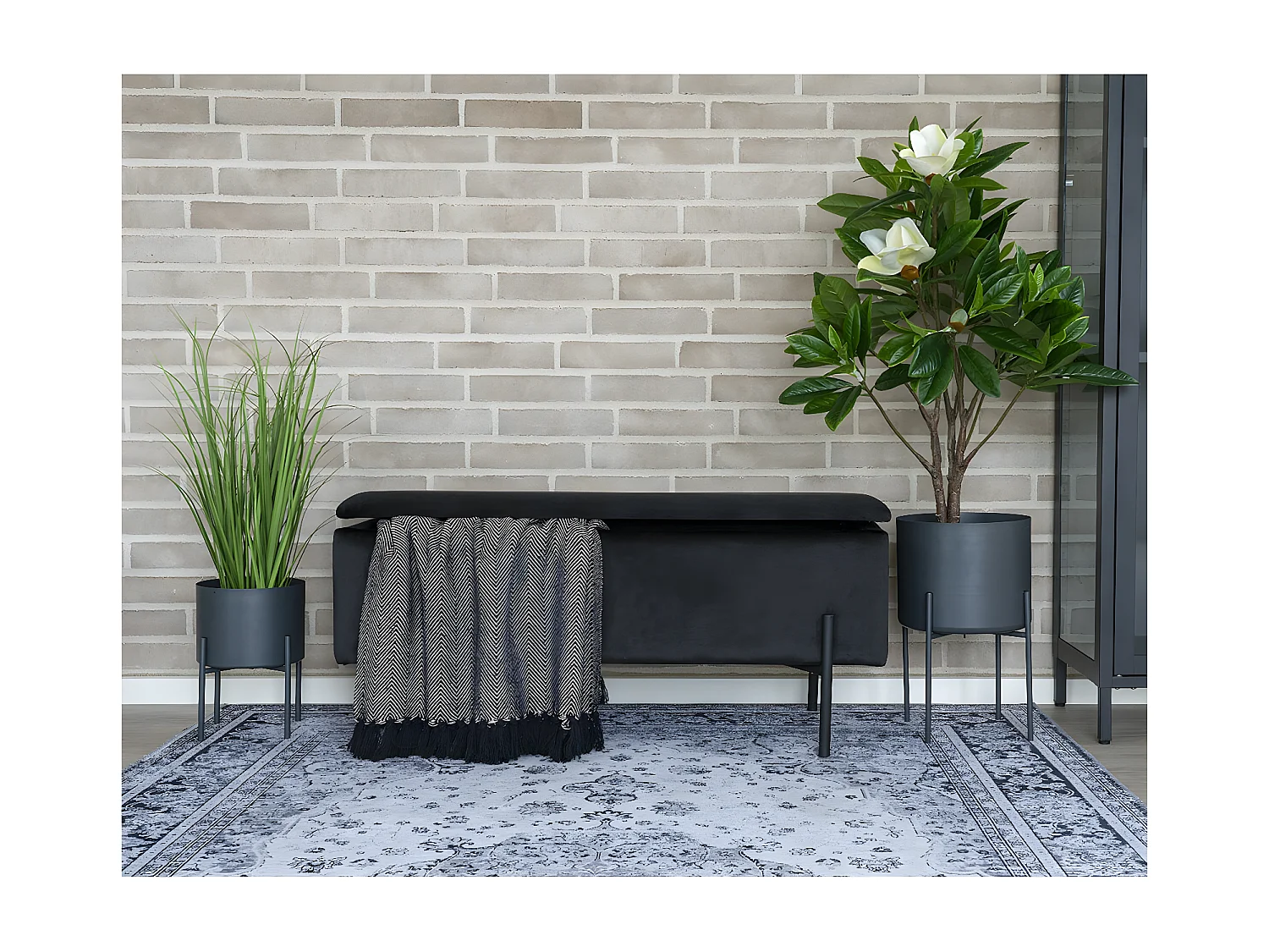 POANA - Pâturin Décoratif Artificiel Hauteur 68cm