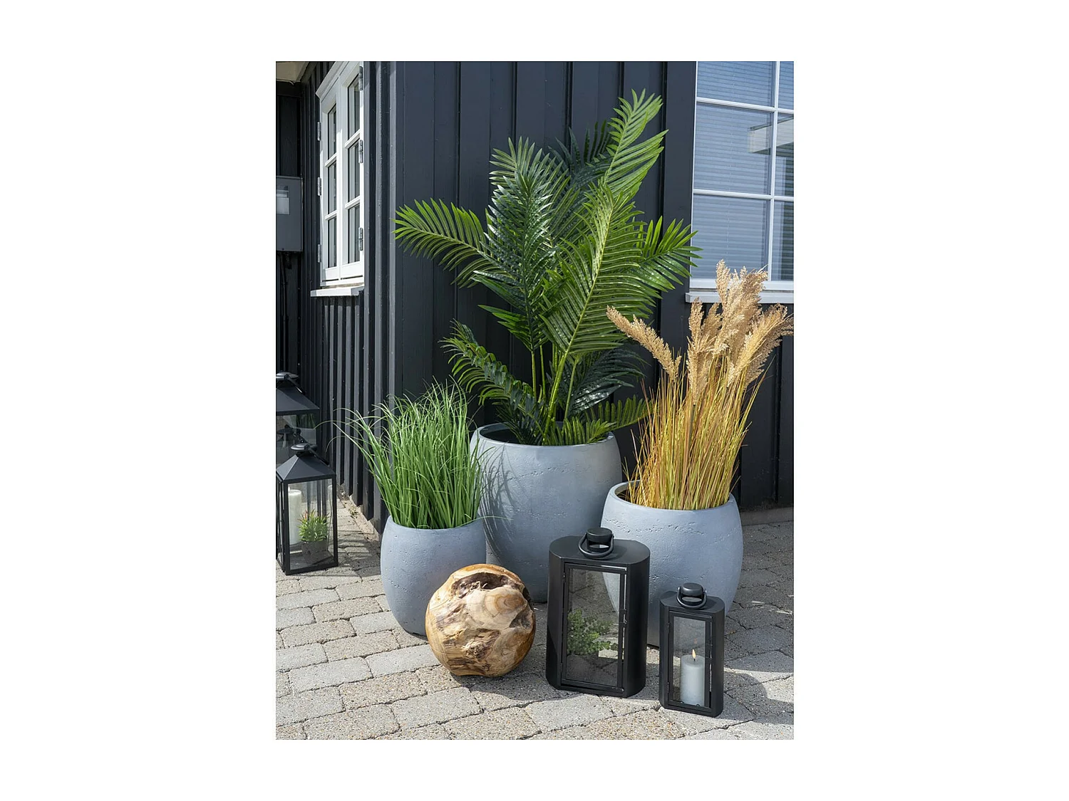 POANA - Pâturin Décoratif Artificiel Hauteur 68cm