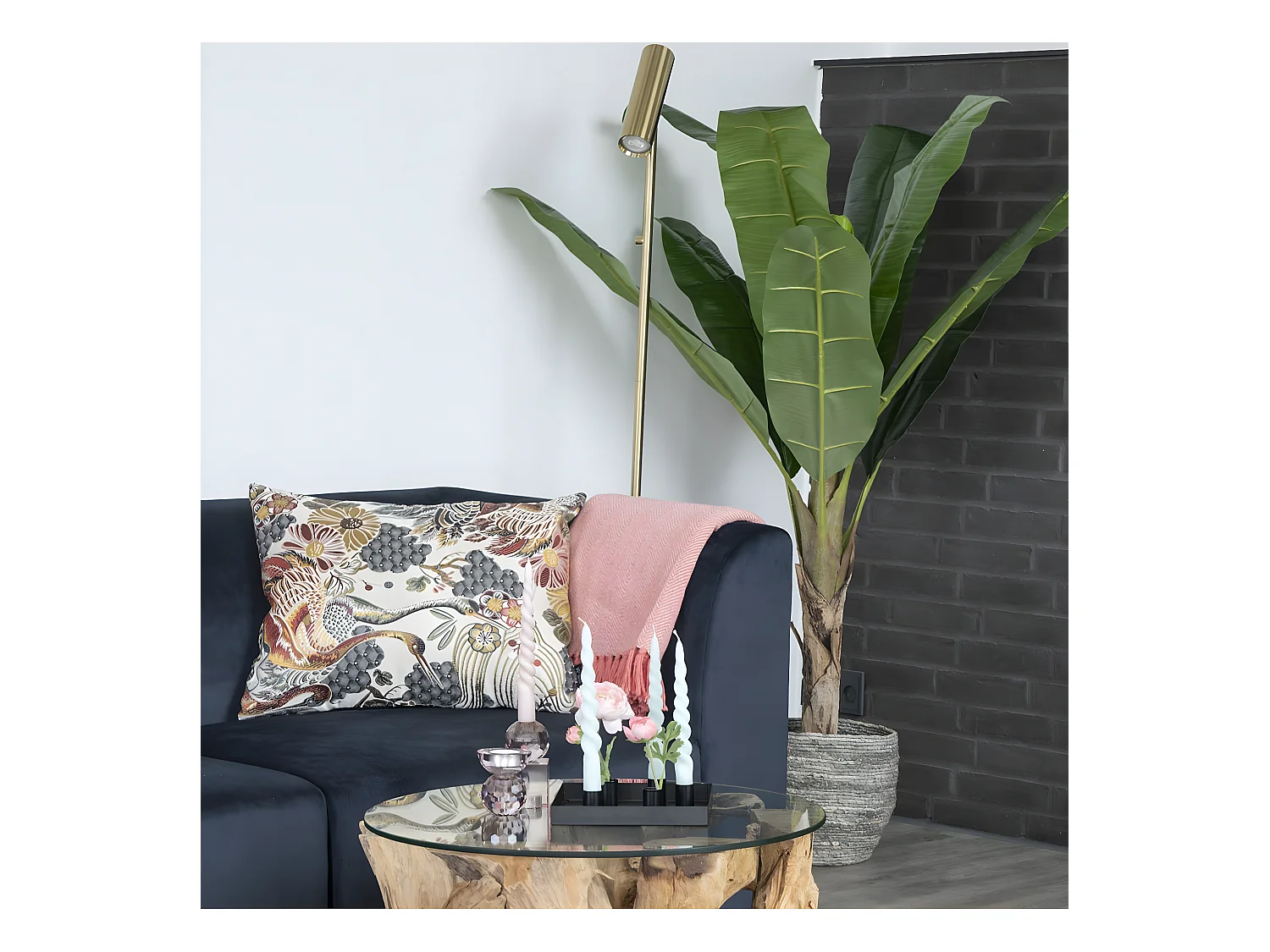 MIGIO - Bananier Décoratif Artificiel Hauteur 150cm