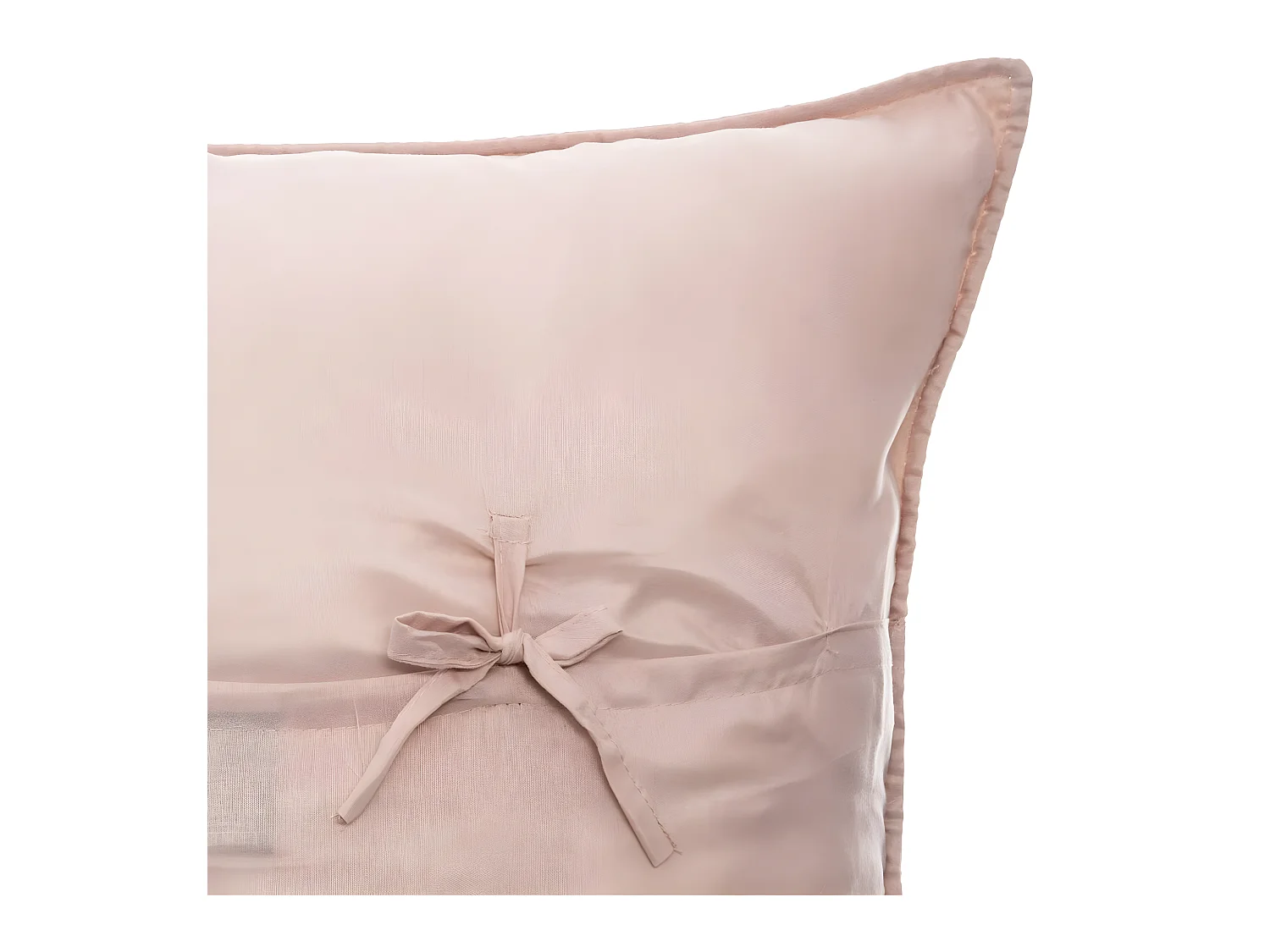 Dessus de lit  Rose 240 x 260 cm avec 2 Taies