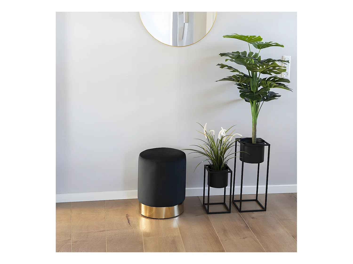 ROCKER - Monstera Décoratif Artificiel Hauteur 90cm