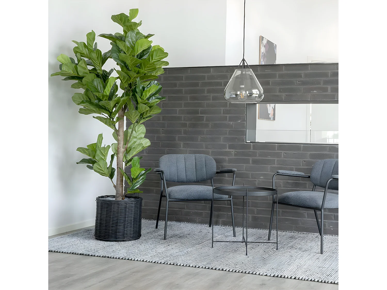 FRUTTY - Figuier Décoratif Artificiel Hauteur 190cm