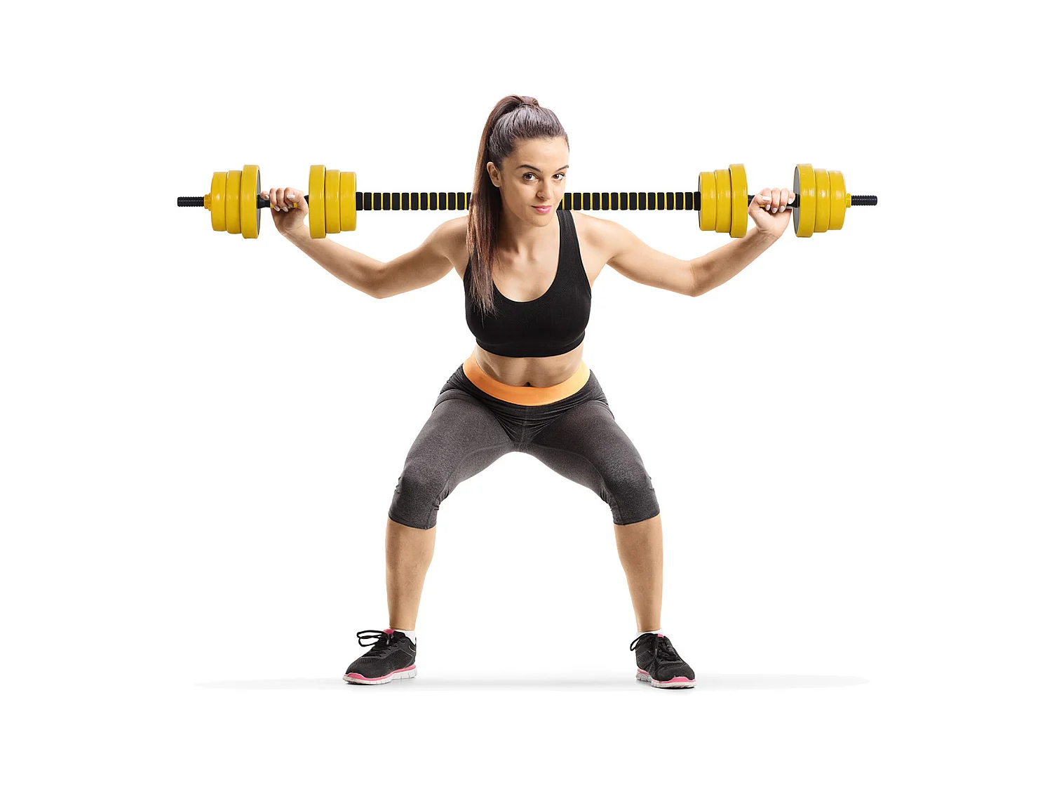 Ensemble d'haltères courtes ou longues 20 Kg - barre d'extension incluse - musculation réglable - entraînement musculaire & haltérophilie