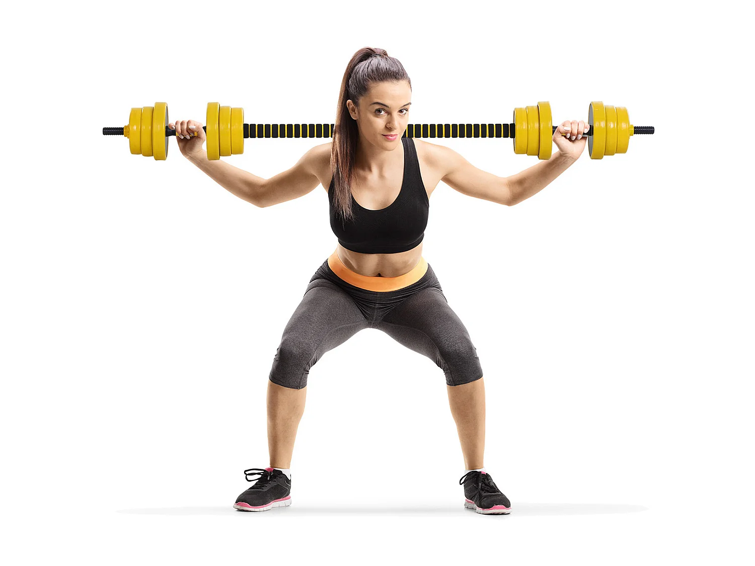 Ensemble d'haltères courtes ou longues 20 Kg - barre d'extension incluse - musculation réglable - entraînement musculaire & haltérophilie