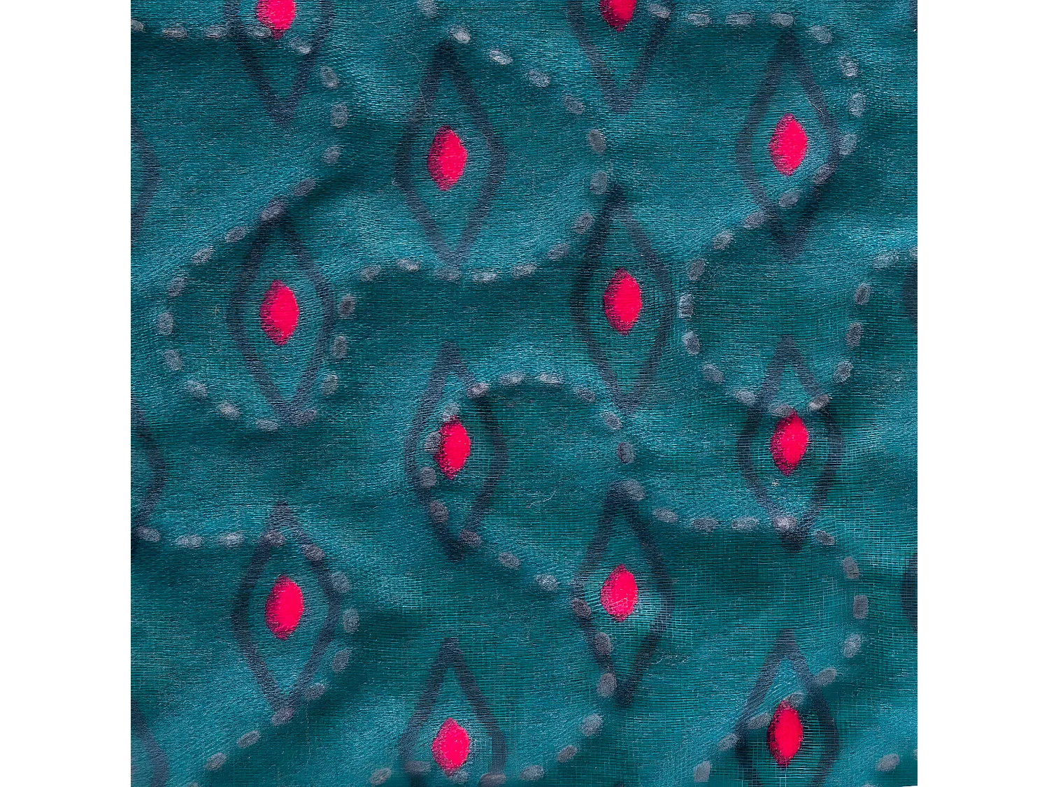 Dessus de lit réversible imprimé Jungle 240 x 220 cm