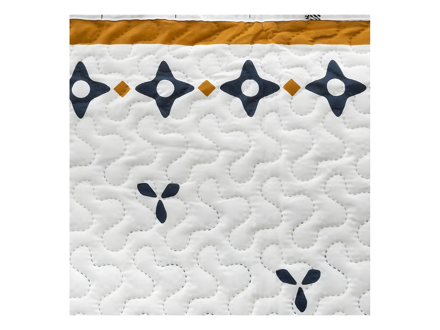 Dessus de lit réversible imprimé Etnik 240 x 220 cm