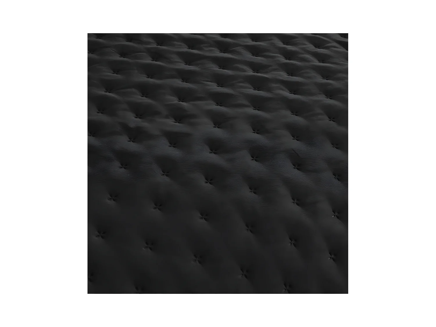 Dessus de Lit réversible Ivoire et Gris foncé 240 x 260 cm