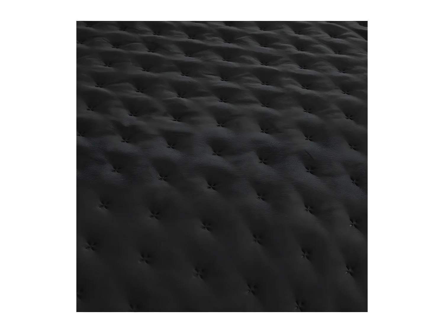 Dessus de Lit réversible Ivoire et Gris foncé 240 x 260 cm