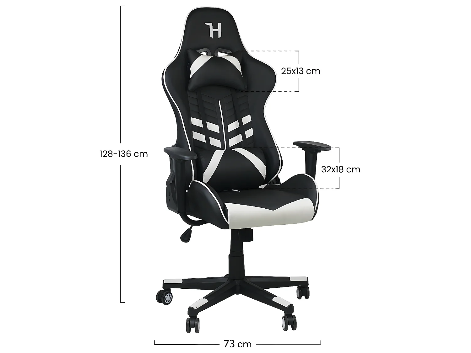 Sedia da gioco Decode 73x68x136cm 7house