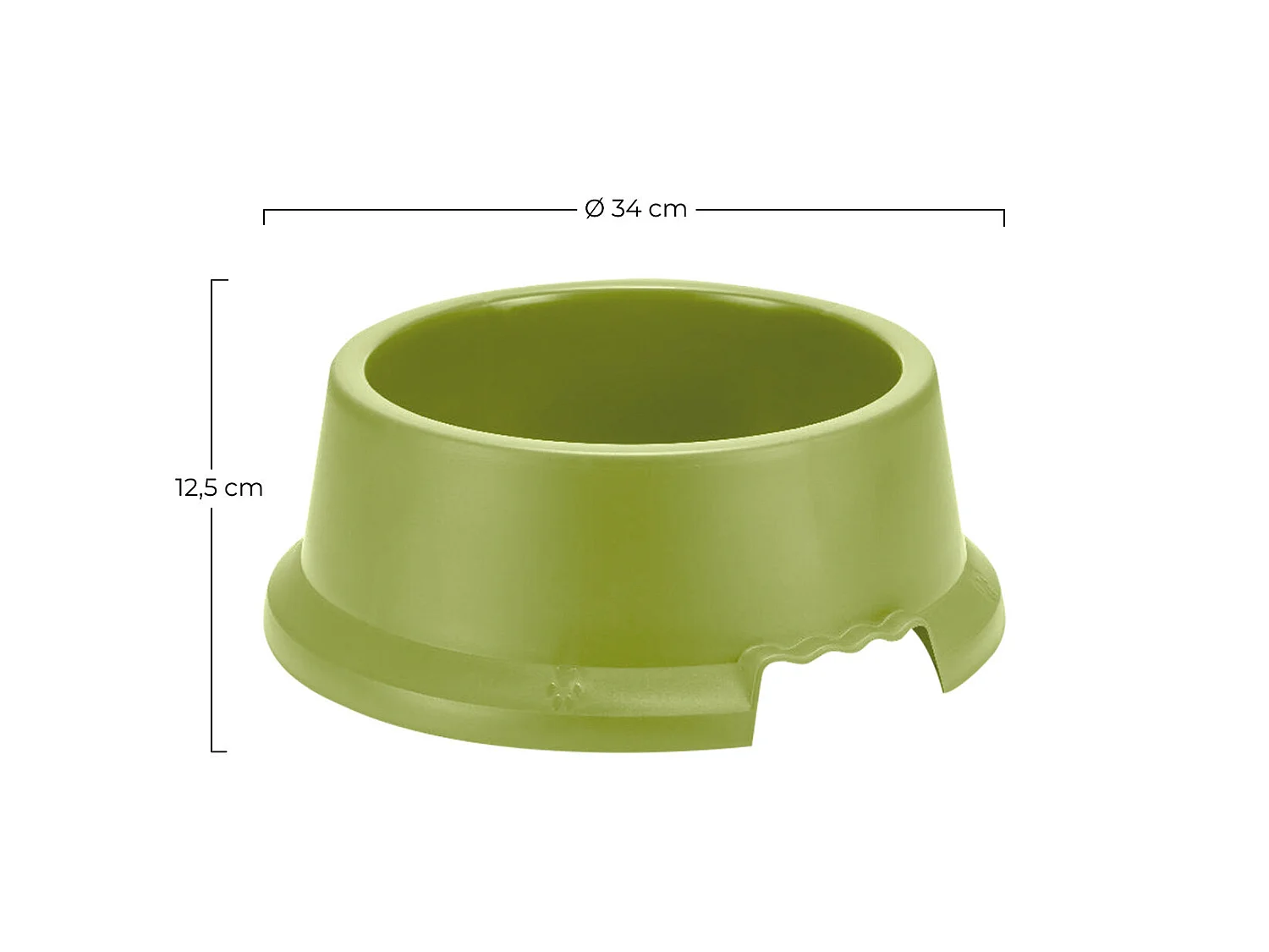 Comedero para Perros y Gatos LUNA en Varios Colores 7house