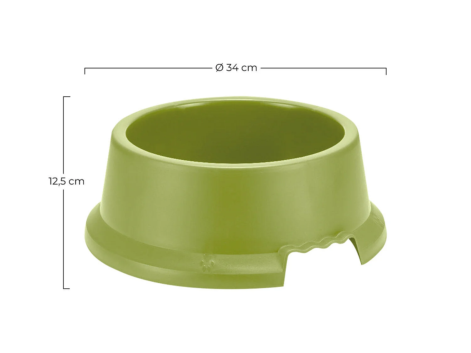 Comedero para Perros y Gatos LUNA en Varios Colores 7house