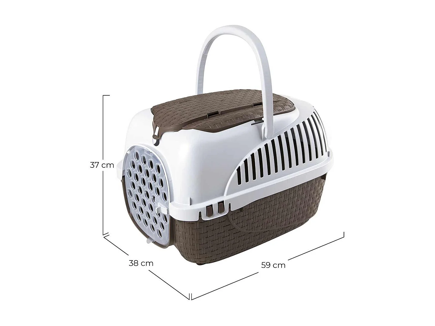 Porte-bagages Maxy Tour 59x38x37cm BAMA