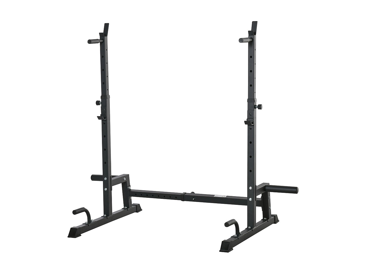 Gravity squat rack - support pour haltères longs - hauteur et longueur ...