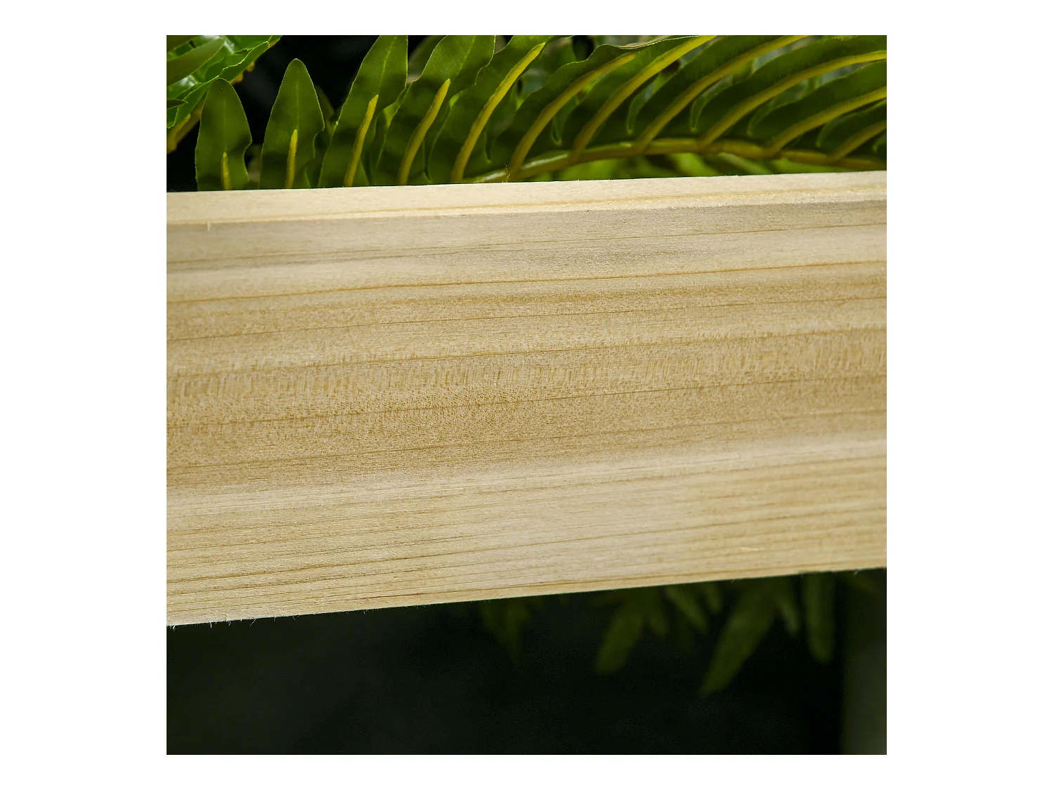 Jardinière avec treillis - jardinière en escalier 3 niveaux - dim. 95L x 95l x 110H cm - bois sapin pré-huilé