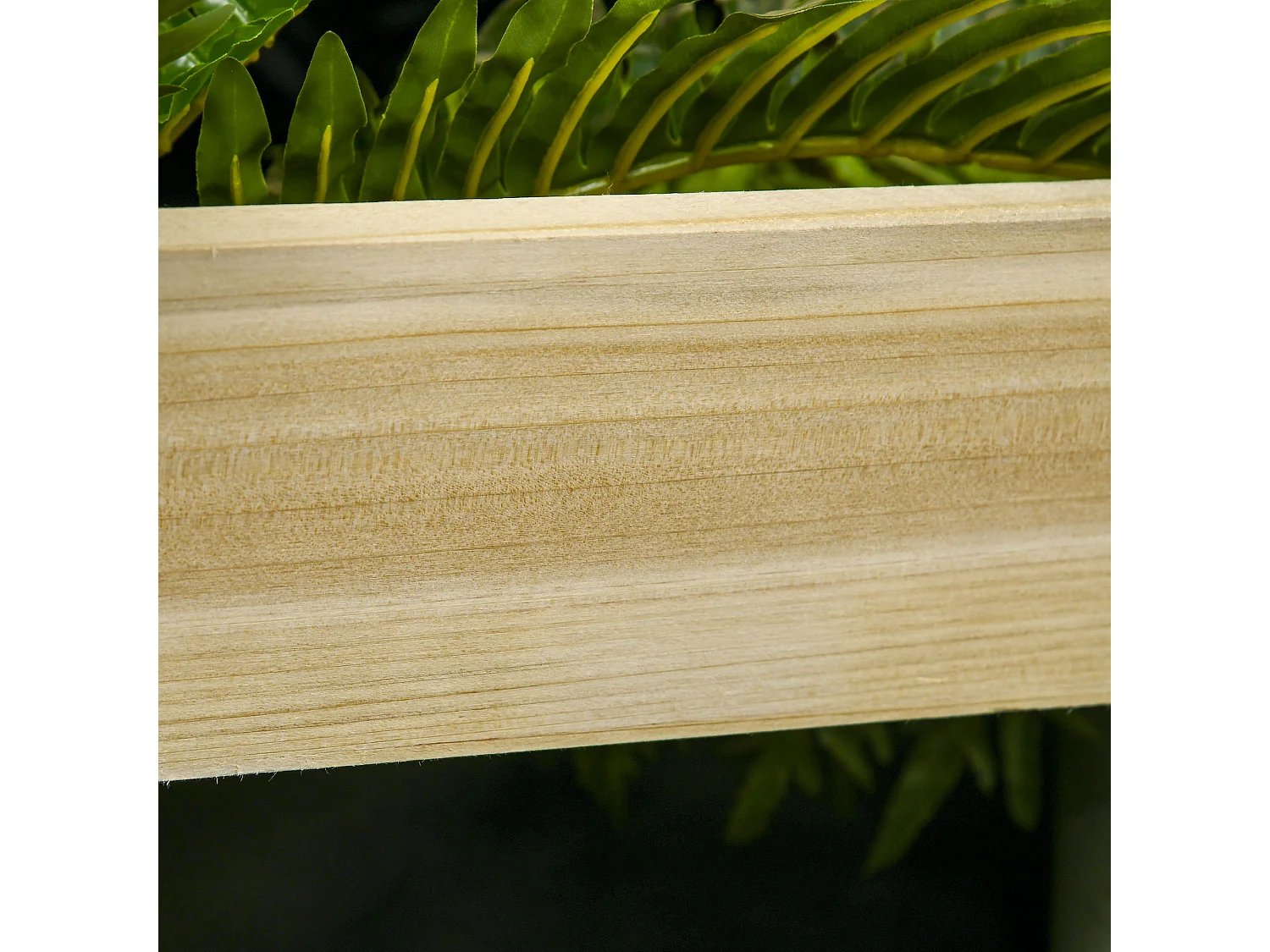 Jardinière avec treillis - jardinière en escalier 3 niveaux - dim. 95L x 95l x 110H cm - bois sapin pré-huilé