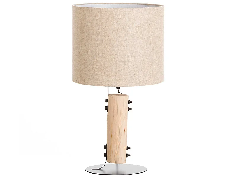 Lampada da tavolo Magma naturale 30x30x55cm 7hSevenOn Deco