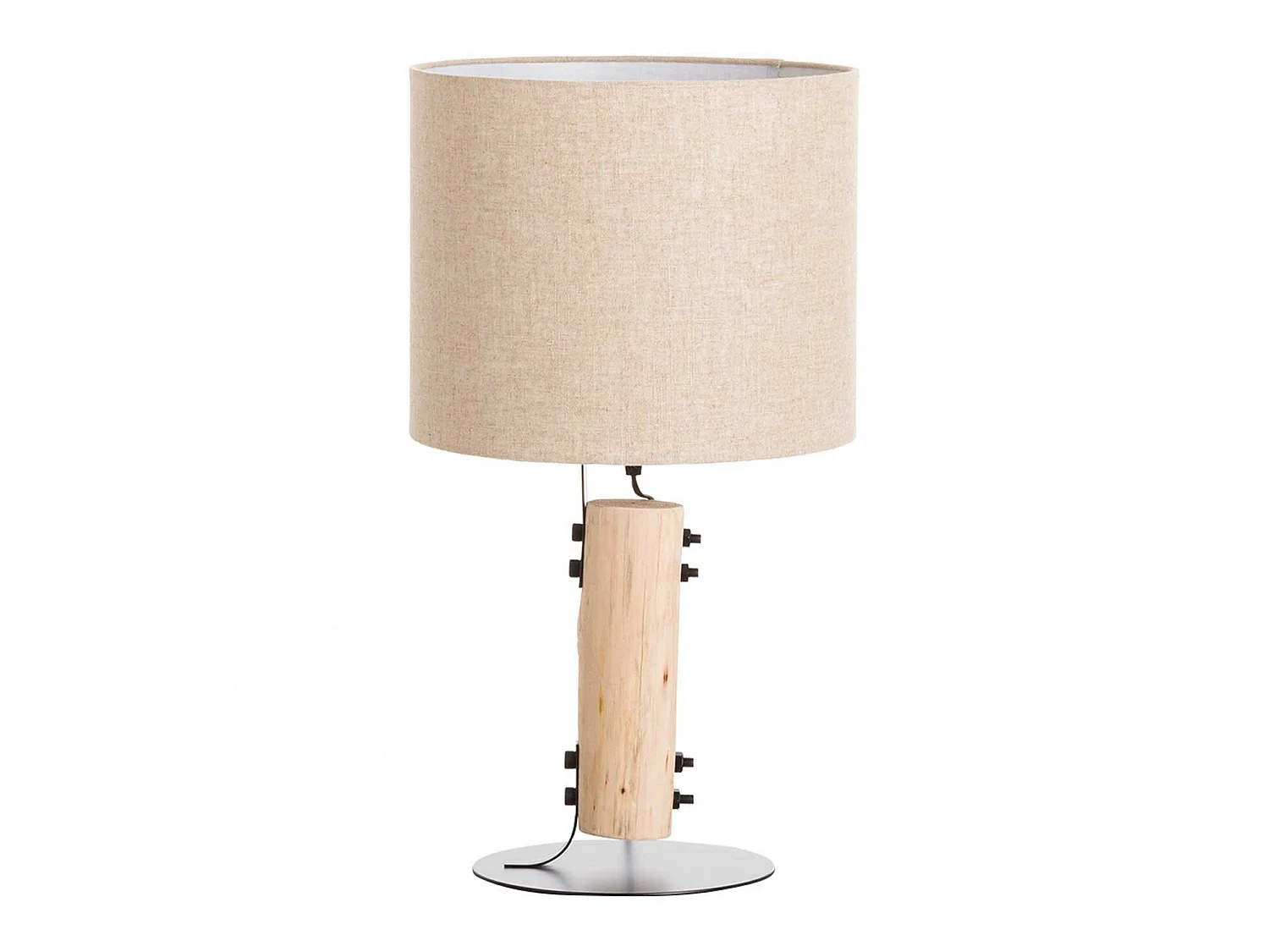 Lámpara de Mesa Natural Magma 30x30x55cm 7hSevenOn Deco