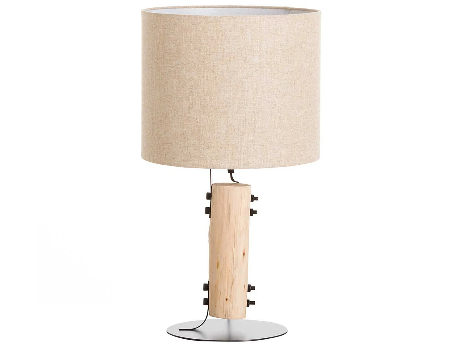 Lámpara de Mesa Natural Magma 30x30x55cm 7hSevenOn Deco