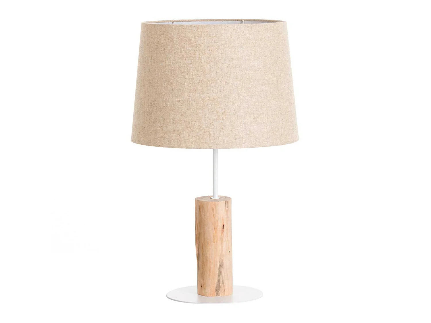 Lampada da tavolo Natural Pristino 35x35x58cm 7hSevenOn Deco