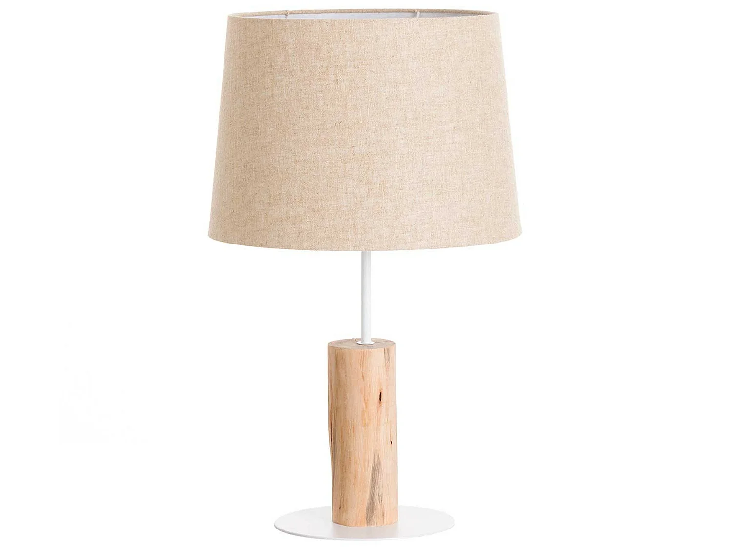 Pristino Lampe à poser naturelle 35x35x58cm 7hSevenOn Deco