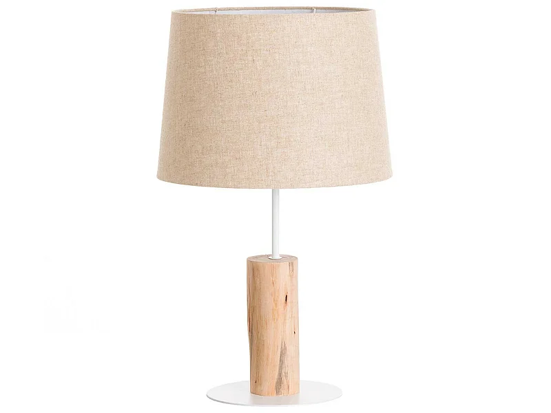 Lámpara de Mesa Natural Pristino 35x35x58cm 7hSevenOn Deco