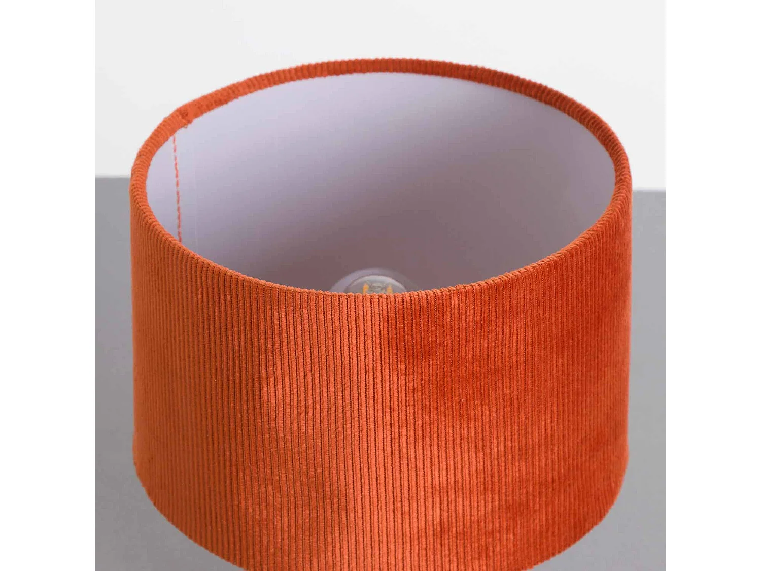 Lampada da tavolo Natural Eco Red 18x18x22cm 7hSevenOn Deco