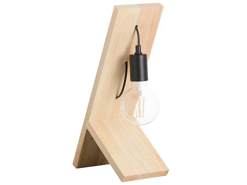 Lampada da tavolo Natural Rua Vintage 18,4x13x45cm 7hSevenOn Deco